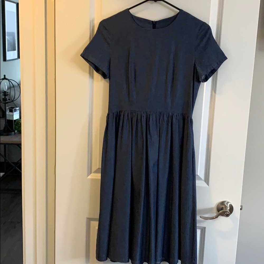 Journey Five denim look midi dress